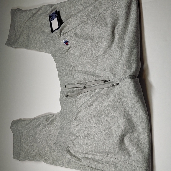 New With Tags Champion Grey Sweatpants with drawstrings Size 2X - Picture 9 of 11